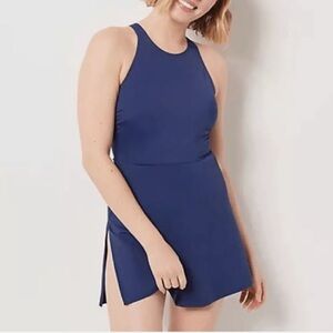 Zuda Swimsuit Swim Dress Navy size 12 NWT